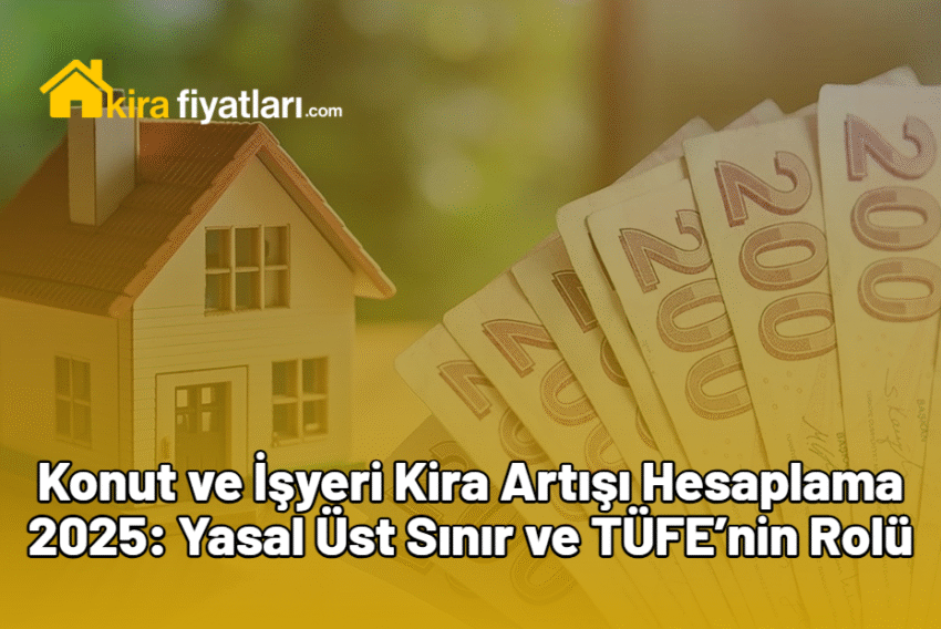 Konut ve İşyeri Kira Artışı Hesaplama 2025: Yasal Üst Sınır ve TÜFE’nin Rolü